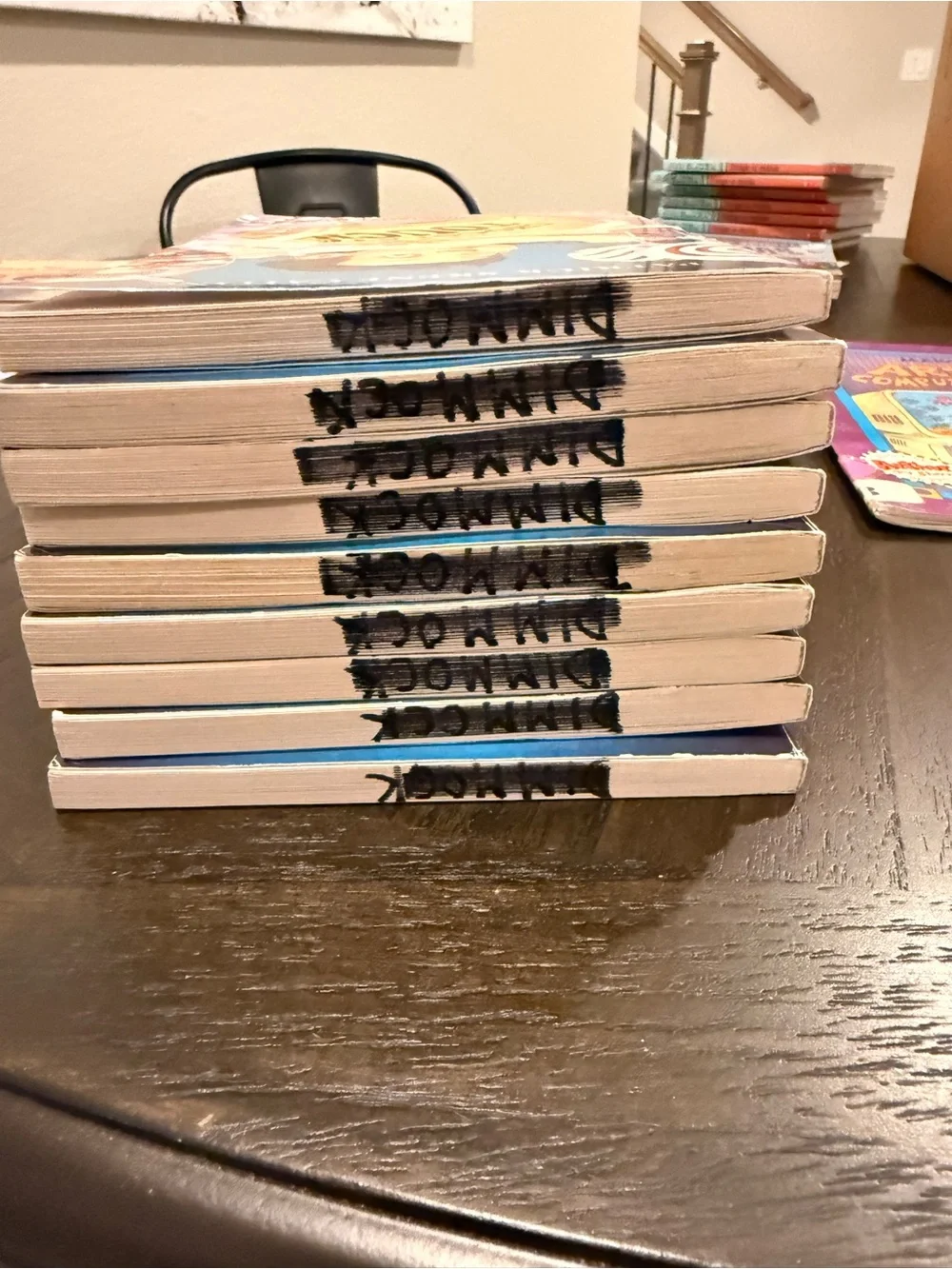 The Chocolate Touch book set of 9
